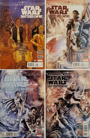 Star Wars: Shattered Empire #1 2 3 4 (Set) - Marvel Comics - 2015