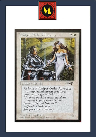 "Juniper Order Advocate" - Magic The Gathering Card - Alliances