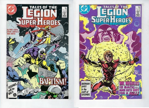 Tales Of The Legion Of Super-Heroes #340 & #341 - DC - 1986