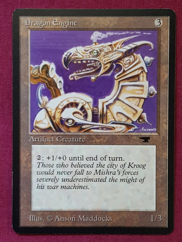 "Dragon Engine" - Magic The Gathering Card - Antiquities