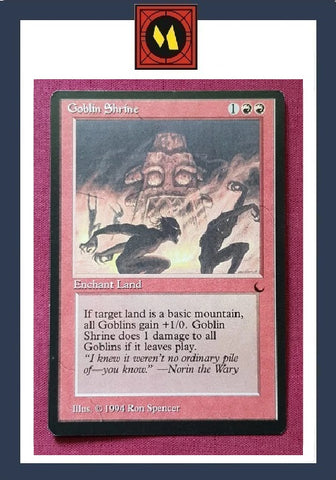 "Goblin Shrine" - Magic The Gathering Card - The Dark