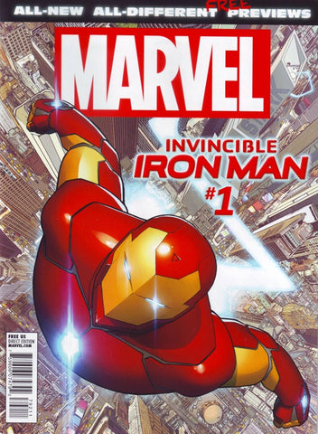 All-New Marvel Previews #1 - Invincible Iron Man - Marvel Comics - 2015