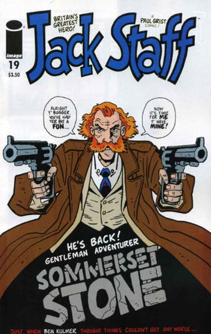 Jack Staff #19 - Image Comics - 2008 - Penultimate Issue, low print run