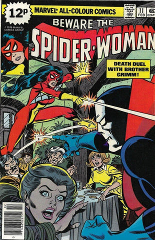 Spider-Woman #11 - Marvel Comics - 1978 - Pence Copy