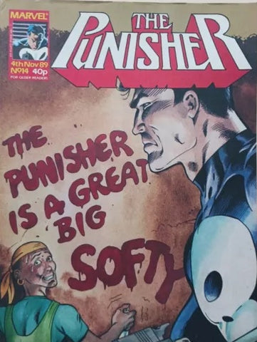 The Punisher #14- Marvel Comics / British - 1989