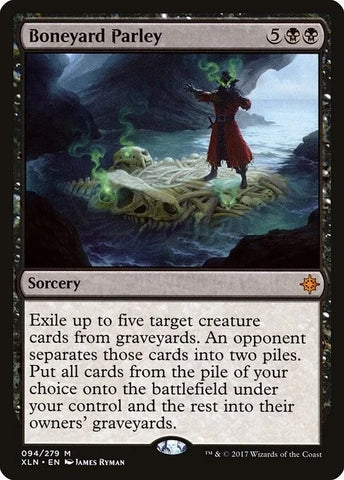 "Boneyard Parley" - Magic The Gathering Card - Ixalan