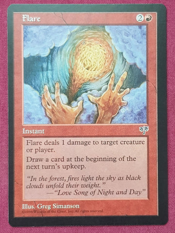 "Flare" x4 - Magic The Gathering Card - Mirage - 4-Card Playset