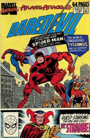 Daredevil Annual #4 - Marvel Comics - 1989