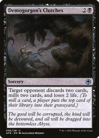 "Demogorgon's Clutches" - Magic The Gathering - AFR