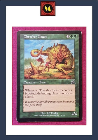 "Thresher Beast" - Magic The Gathering Card - Prophecy