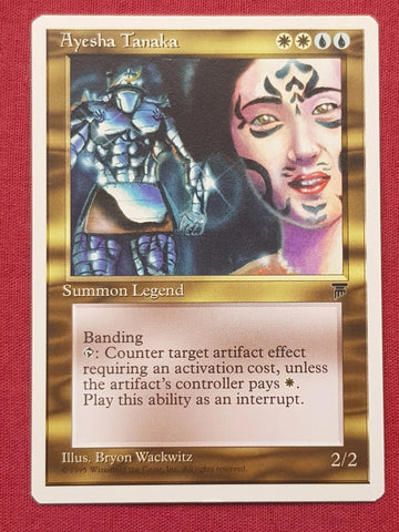 "Ayesha Tanaka" - Magic The Gathering Card - Chronicles