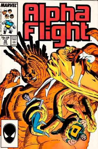 Alpha Flight #49 - Marvel Comics - 1987