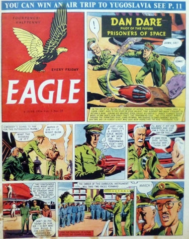 Eagle Comic Vol.5 No.23 - British - 1954