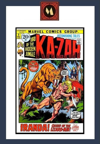 Ka-Zar #9 - Marvel Comics - 1971