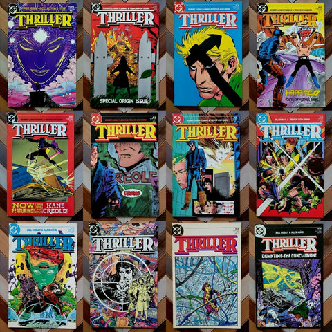 Thriller #1 - #12 (Full Run of 12x Comics) - DC Comics - 1983