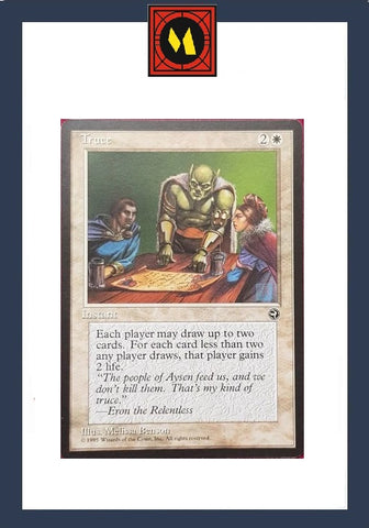 "Truce" - Magic The Gathering Card - Homelands