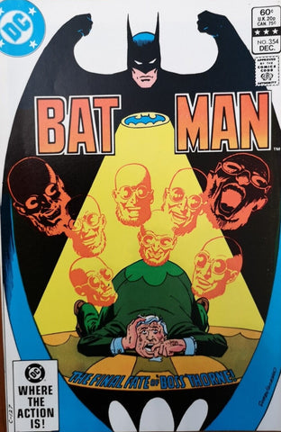 Batman #354 - DC Comics - 1982