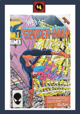 Web Of Spider-Man #6 - Marvel Comics - 1985