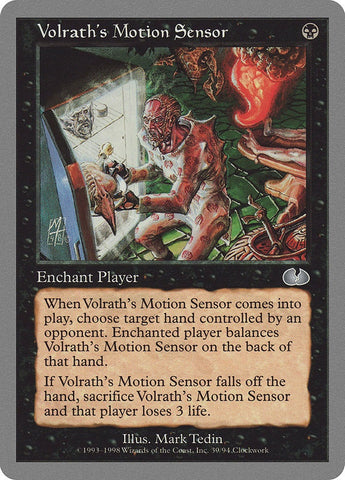 "Volrath's Motion Sensor" - Magic The Gathering Card - Unglued