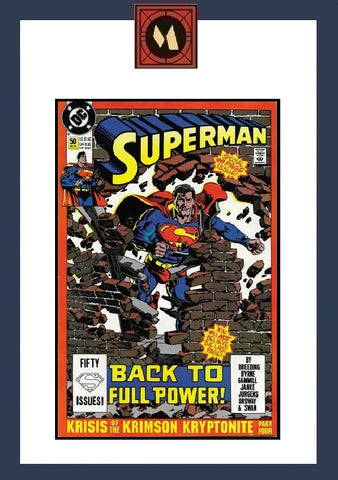 Superman #50 - DC Comics - 1990