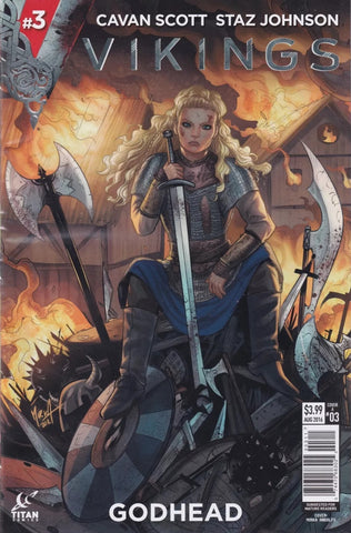 Vikings: Godhead #3 - Titan Comics -  2016 - Cover A
