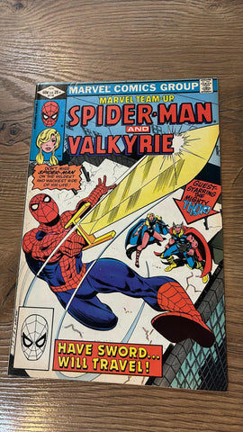 Marvel Team Up #116 - Marvel Comics - 1982 - Spider-Man And Valkyrie