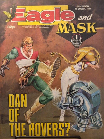 Eagle and Mask 7th January 1989 - British Comic