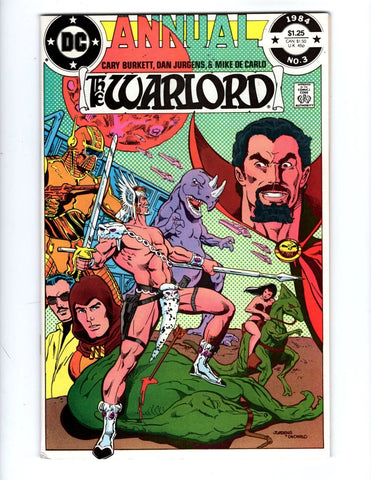 The Warlord Annual #3 - DC Comics - 1984