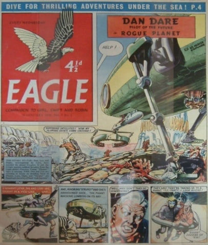 Eagle Comic Vol.7 No.3 - British - 1956