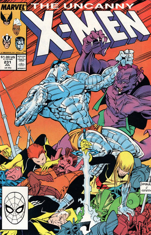 Uncanny X-Men #231 - Marvel Comics - 1988