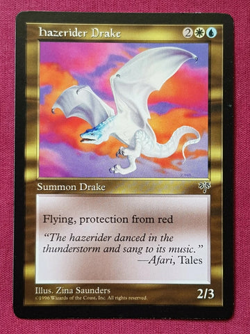 "Hazerider Drake" x4 - Magic The Gathering - Mirage - 4-Card Playset