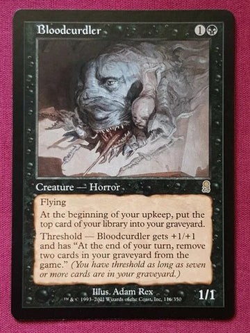 "Bloodcurdler" - Magic The Gathering Card - Odyssey