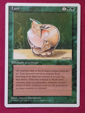"Lure" x4 - Magic The Gathering Card - 4th Edition - 4-Card Playset