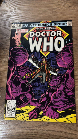 Marvel Premiere featuring Doctor Who #59  - Marvel Comics - 1981