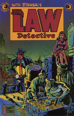 John Law Detective #1 - Eclipse Comics - 1983
