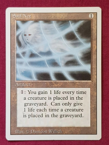 "Soul Net" - Magic The Gathering Card - Revised