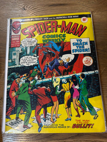 Spider-Man Comics Weekly #120 - Marvel Comics / British - 1975