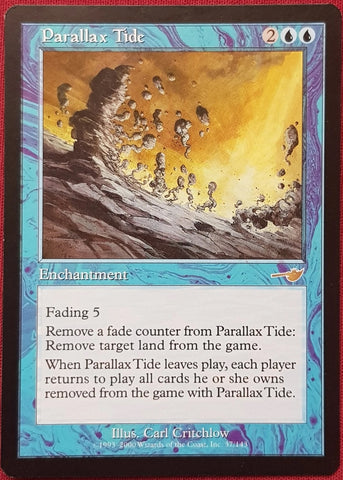 "Parallax Tide" - Magic The Gathering Card - Nemesis