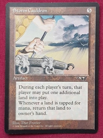 "Storm Cauldron" - Magic The Gathering Card - Alliances