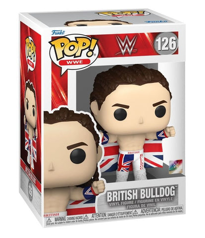 WWE: British Bulldog - Funko Pop! #126