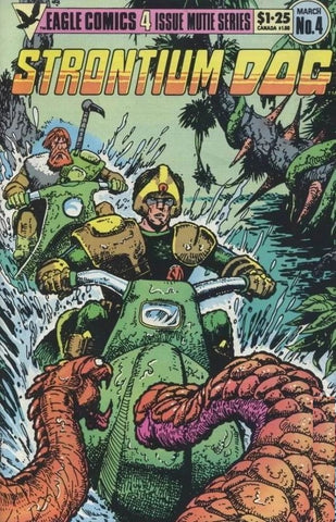 Strontium Dog #4 - Eagle Comics - 1986