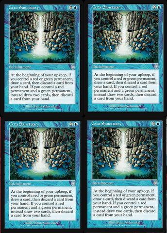 "Ceta Sanctuary" x4 - Magic The Gathering Card - Apocalypse - 4-Card Playset