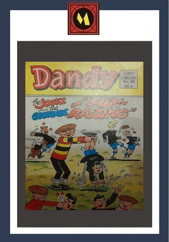 Dandy Comic Library Nos #86 - #88 (4 x Comics RUN) - Digest-Sized