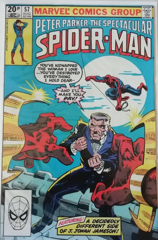 Spectacular Spider-Man #57 - Marvel Comics - 1981