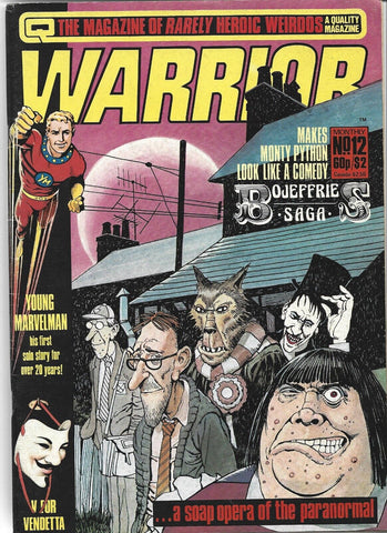 Warrior #12  - Quality Magazines - 1983