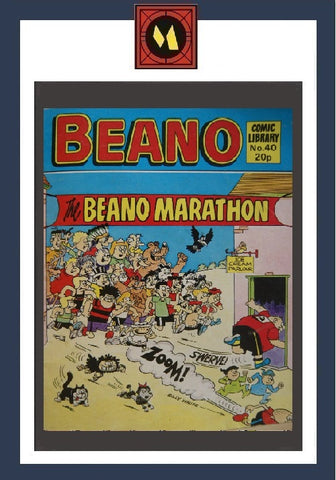 Beano Comic Library LOT Nos:- #40 - #49 (10x Comics) - Digest-Size