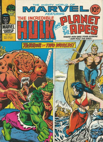 The Mighty World of Marvel #241 - Marvel Comics / British - 1977