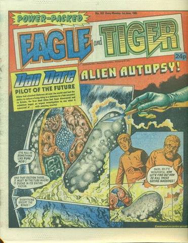 Eagle & Tiger Comic #167 - #197 (31x Comics RUN) - British Comics - 1985