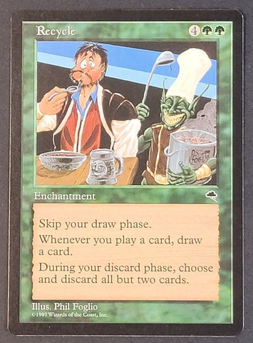 "Recycle" - Magic The Gathering Card - Tempest