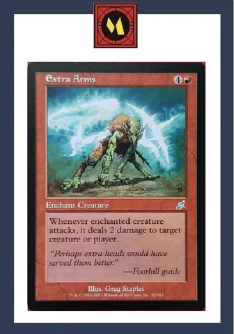 "Extra Arms" - Magic The Gathering Card - Scourge